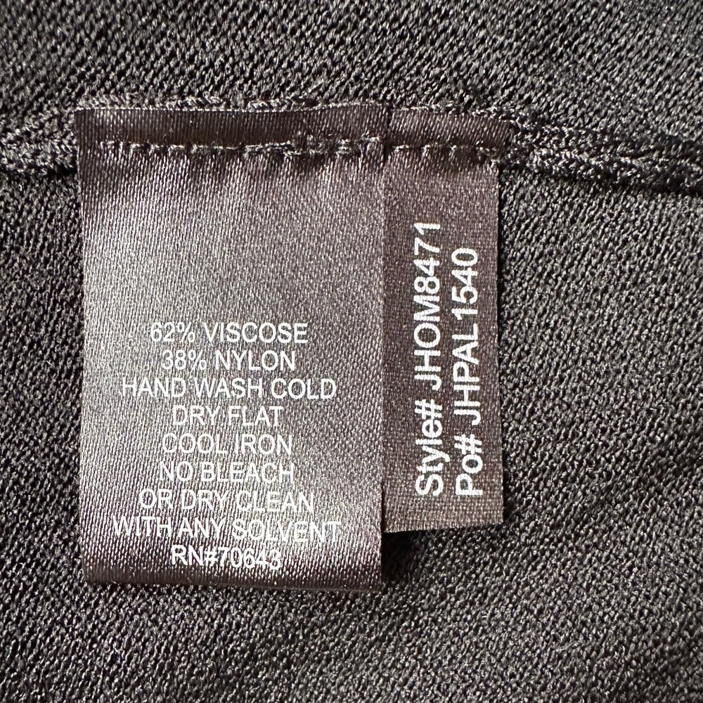 Jessica Howard•shrug/jacket•3/4 sleeve•small•viscose blend•black - Picture 5 of 12